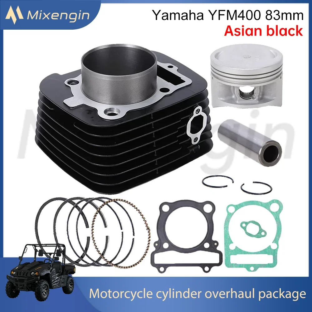 STD 83mm 386cc ATV Zestaw uszczelek tłoka cylindra motocykla do Yamaha Big Bear 400 Kodiak 400 YFM400 4x4 5FU-11310-01-00 1993-2012