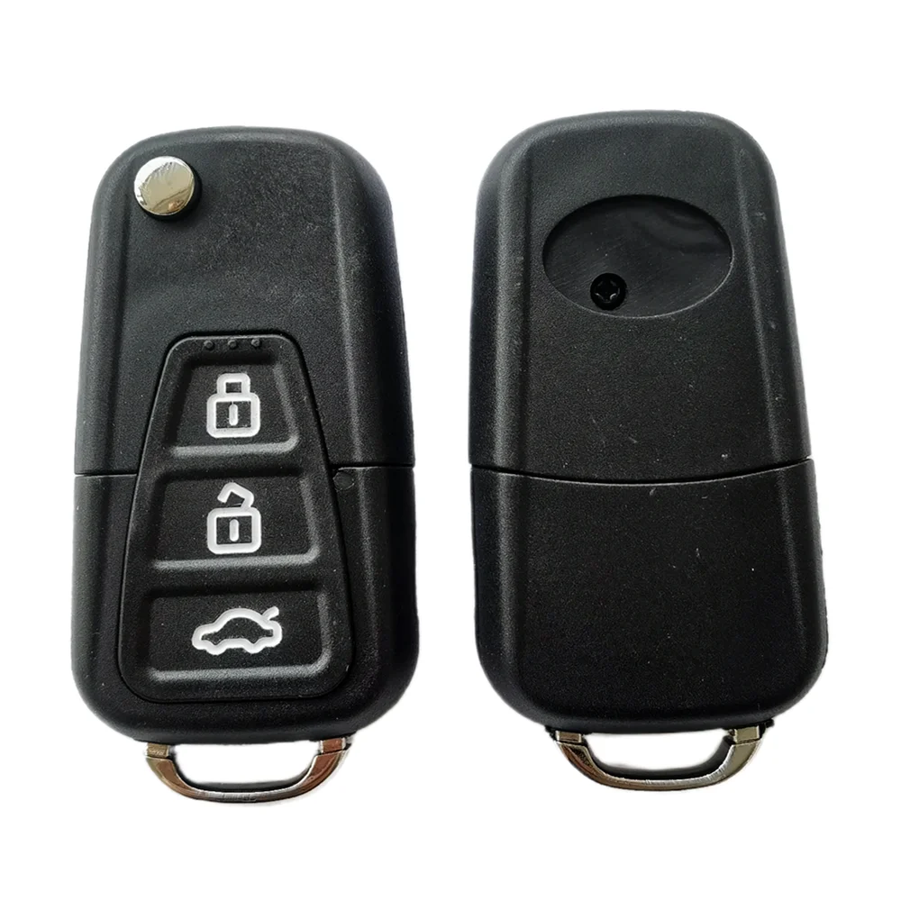 

3 Buttons Flip Folding Car Key Shell for Lifan X60 X50 Replacement Uncut Blade Remote Fob Case Cover Shell Accessories