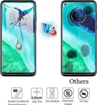 5Pcs HD Screen Protector Tempered Glass For Motorola Moto G86 G96 G100 Pro G56 G15 Power G05 G45 G75