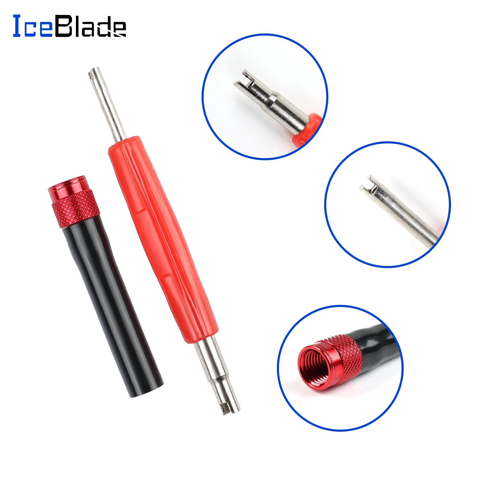 محولات اختبار تسرب آلة دخان السيارات IceBlade مع أداة إزالة الصمام لاختبار تسرب الدخان EVAP #1