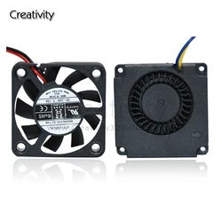Ender 3 CR10 12V/24V 40*10mm 4010/5015 Turbo Fan Bearing Blower Radial Cooling Fans 4010 Axial Fan For Ender3/CR-10/Ender5