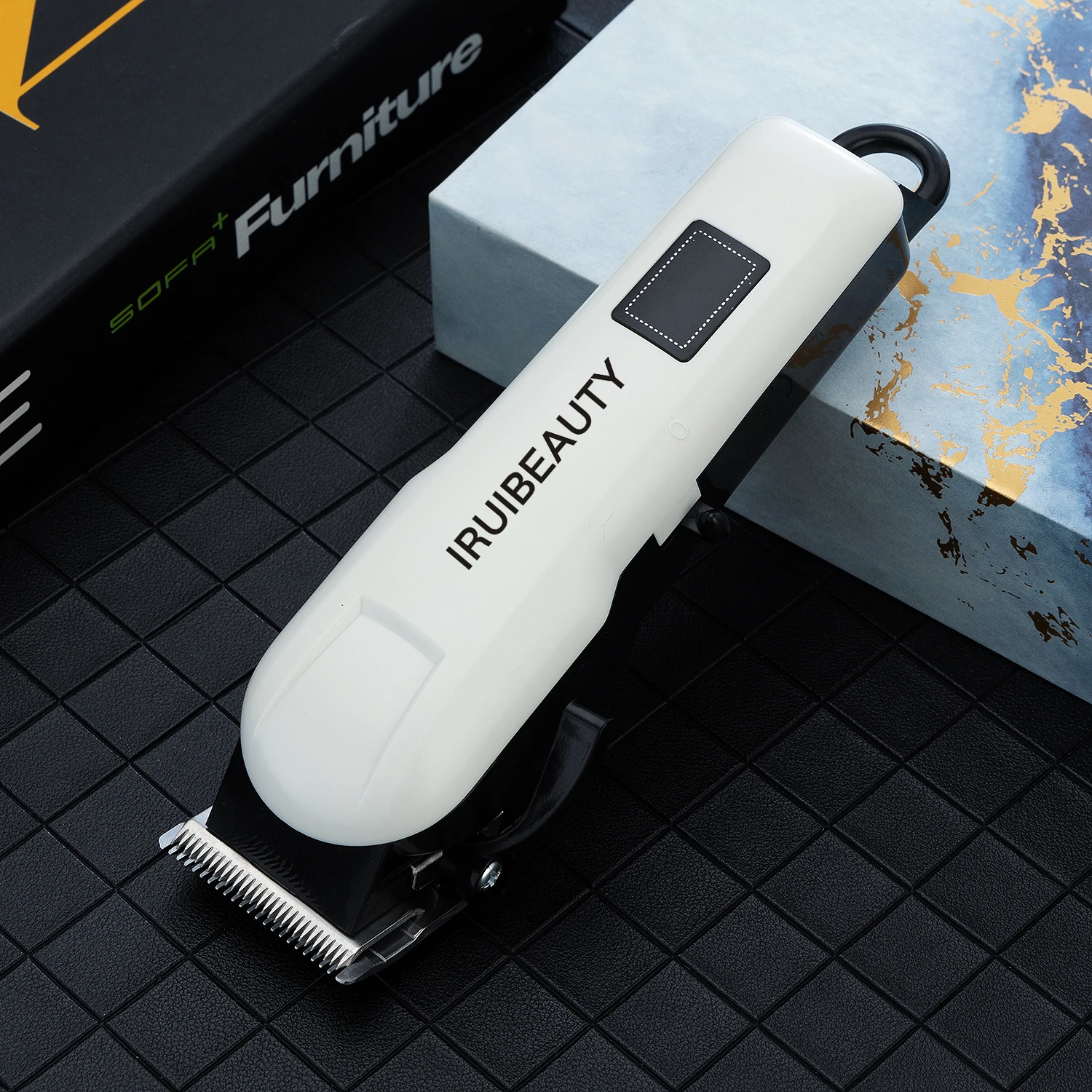 Electric Cordless USB Rechargeable Hair Clipper Hair Cut Maching Wireless Trimmer men Professional Clipper Machine Hair Cutting image 3
