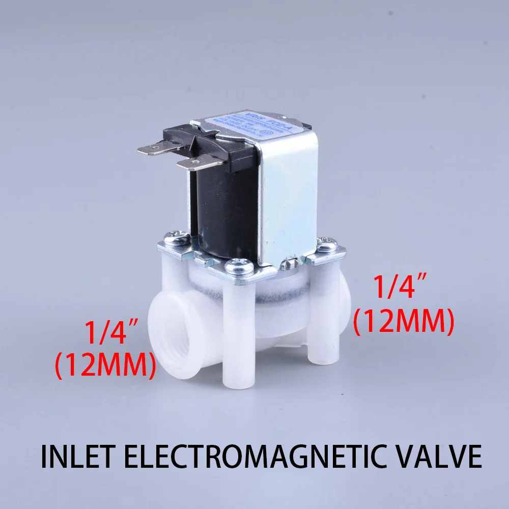 

Internal Thread 1/4" DC24V Solenoid Valve Universal RO Water Purifier FCD-A Inlet Water Electromagnetic Normally Closed Type