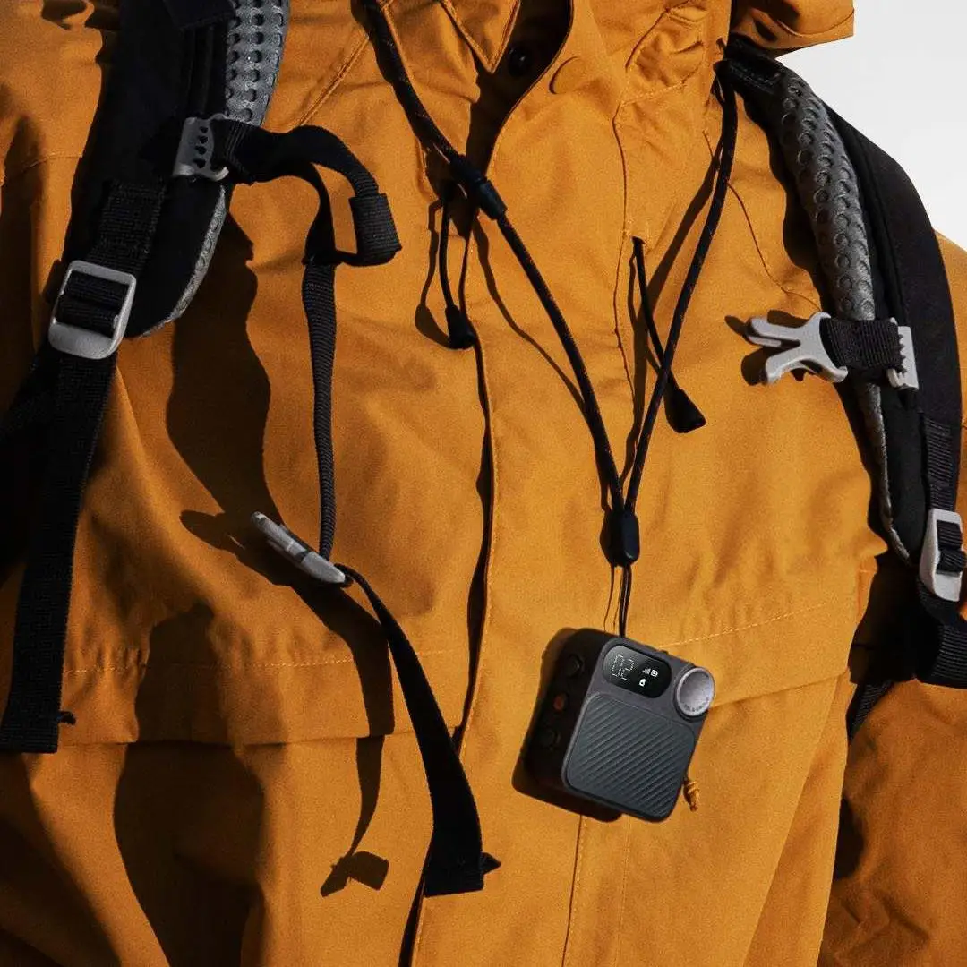 Citofono sportivo Xiaomi 5000Km distanza interfono 24 ore resistenza citofono chip di riduzione del rumore indipendente -30 °   C bassa temperatura