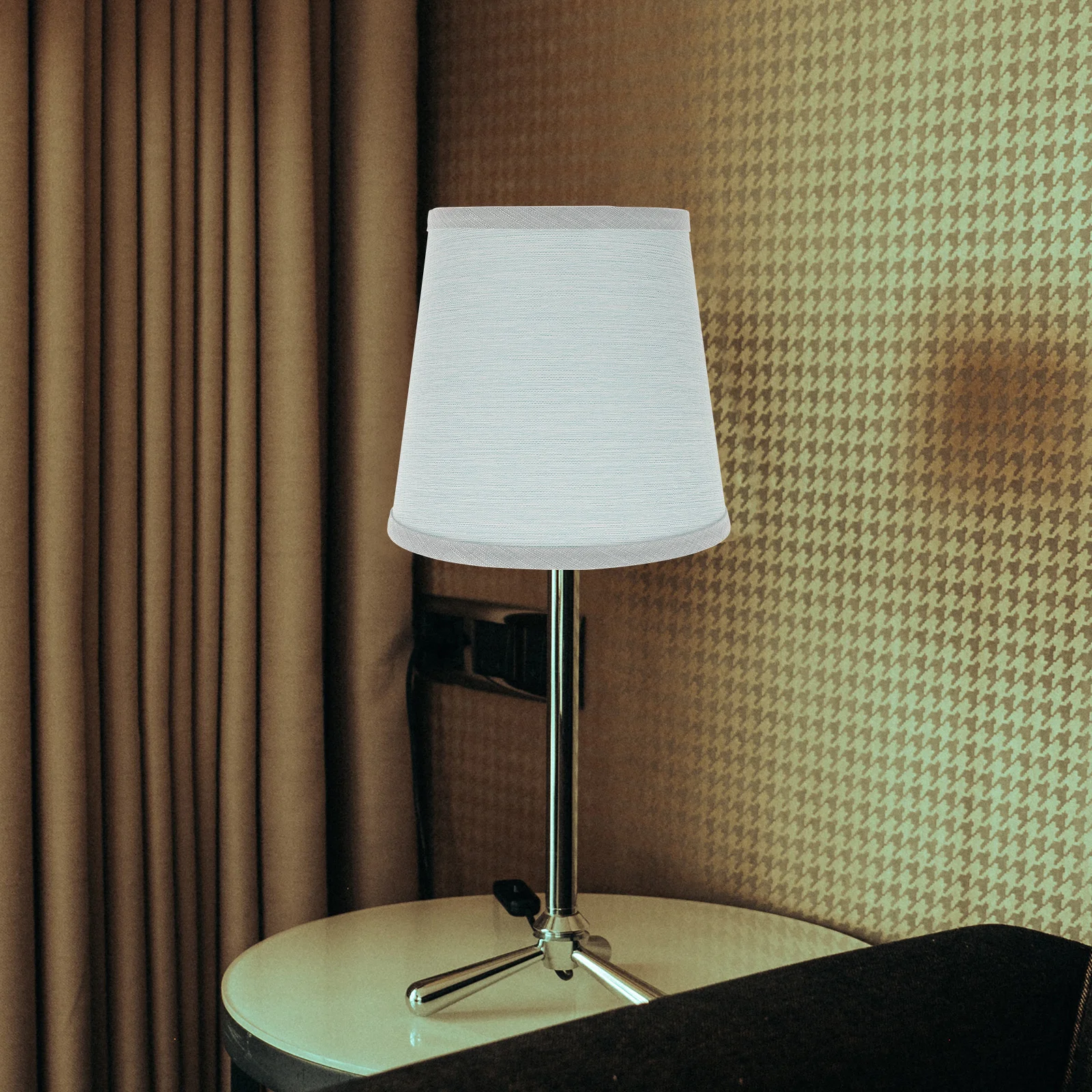 Fabric Lampshade Bedside Lampshades Light Desk Cover for Floor Table Replacement Decor