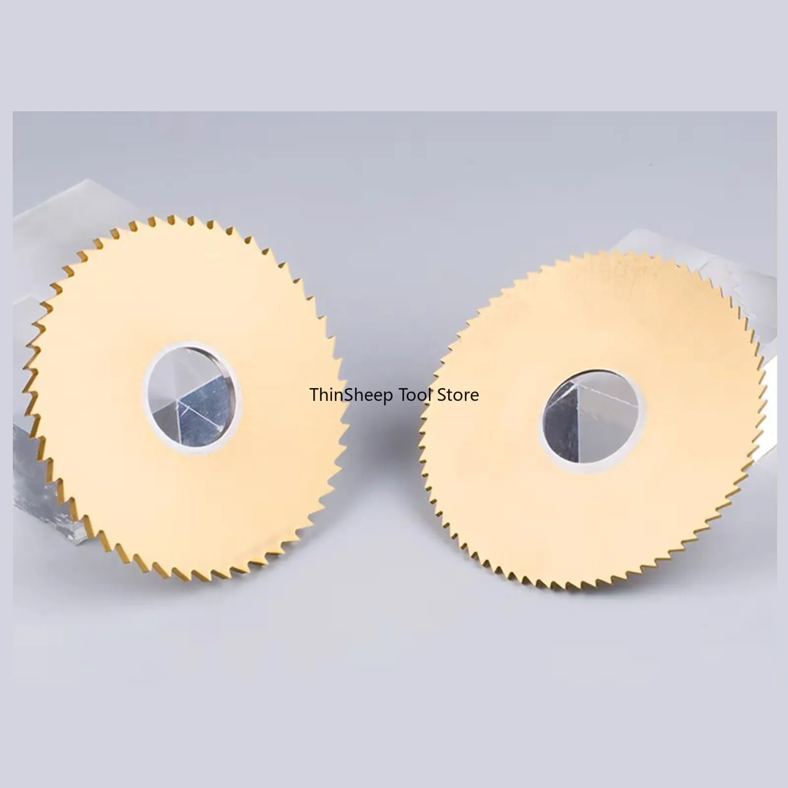 40/50/60/63mm 1/3pcs HSS Circular Titanium Coated Saw Blade Disc Mini Milling Cutter Stainless Steel Groove Processing