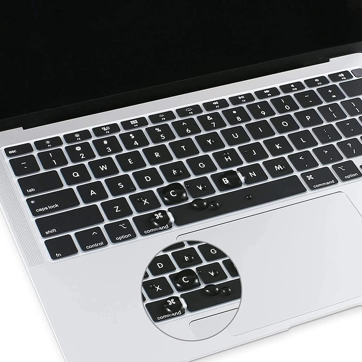 Multilingual Keyboard Cover US Layout for MacBook Air 13‘’  A2337 M1 A2179 Retina Ultra Thin Silicone Protector