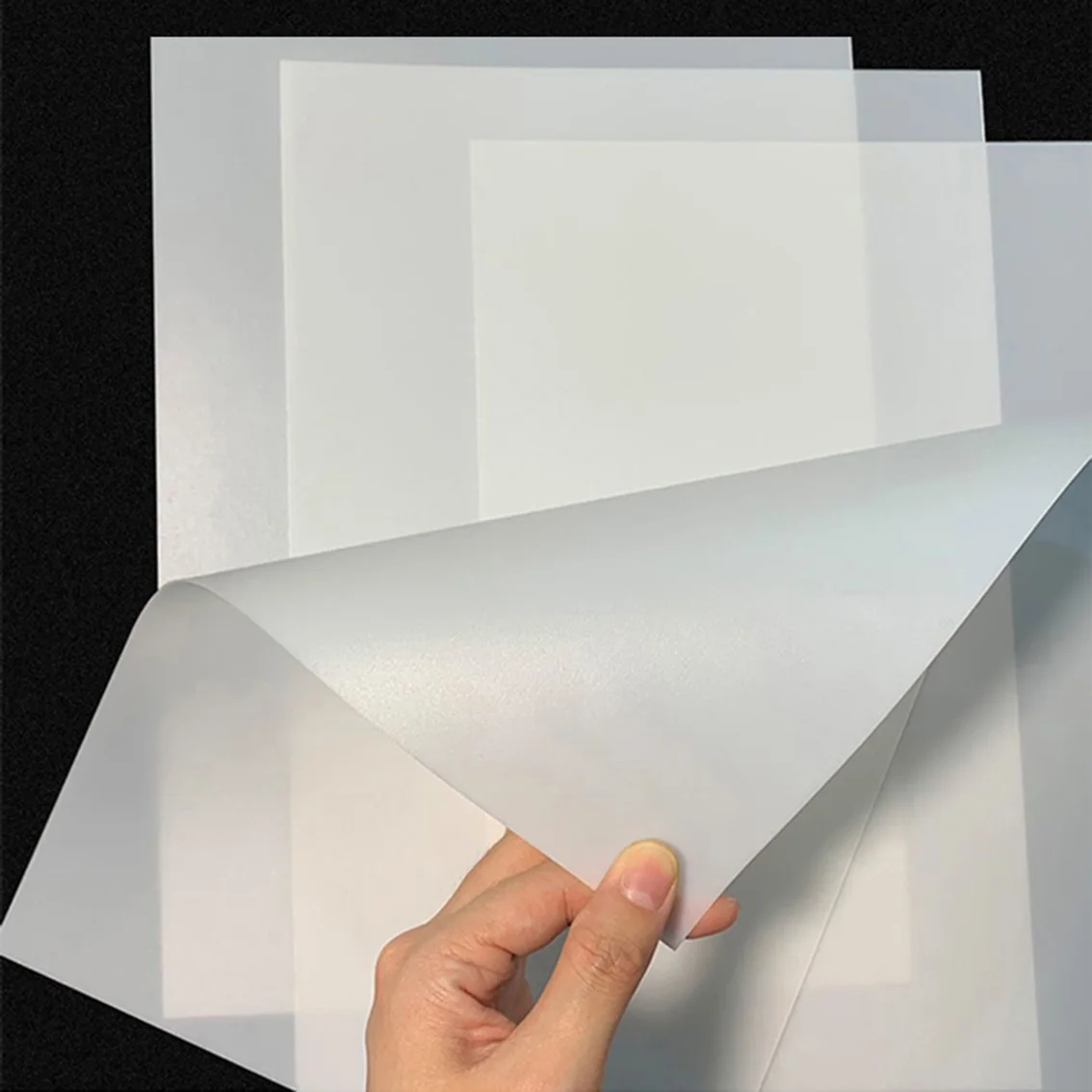 1/3/5 قطعة سميكة 1/1.5/2 مللي متر مكافحة صارخ متجمد يلقي حليبي نفاذية عالية الناشر ورقة ل Led لوحة غطاء خفيف استبدال #3