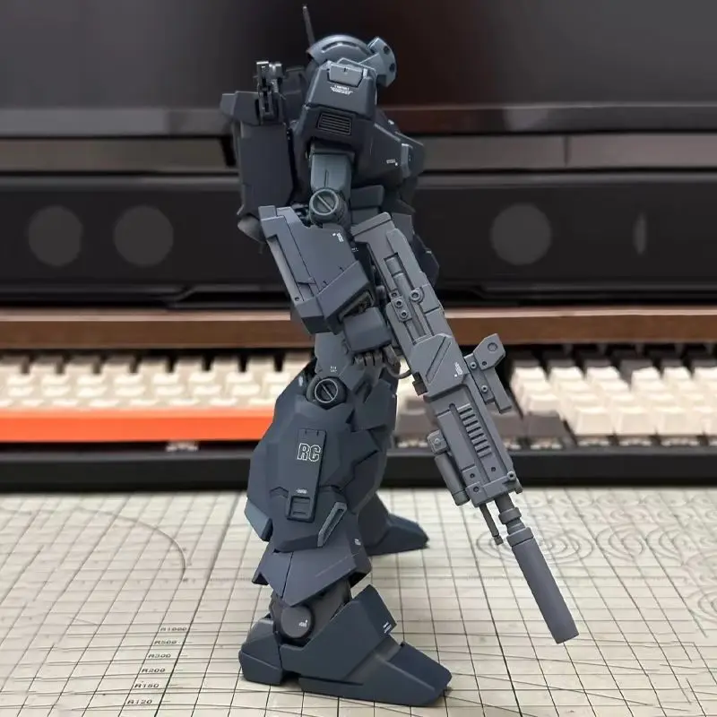 HG 1/144 Jesta J1 RGM-96X Mech Assembly Model Kit Action Figures Boy Puzzle Toy Desktop Decoration Doll Collectible Boy's Gift