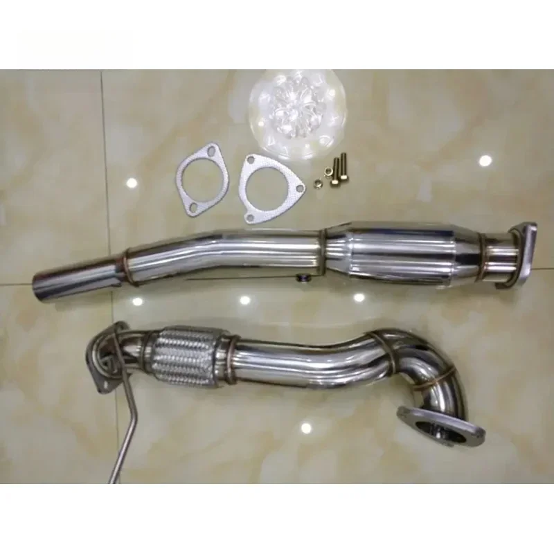 High Performance Cat Lower Style Exhaust Pipe Audi TT A3 S3 Quattro Mk1 1.8L K04 Upgraded 00-06 Exhaust Modification System