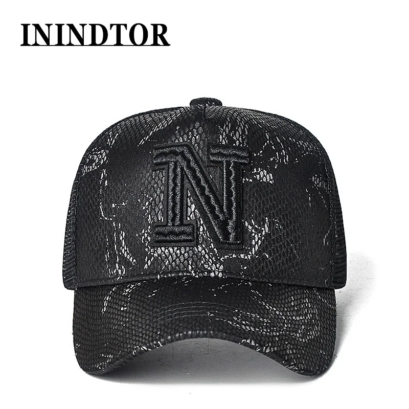 Male tide big head high hat men\'s baseball caps summer suntan breathable outdoor trucker hats fashion joker