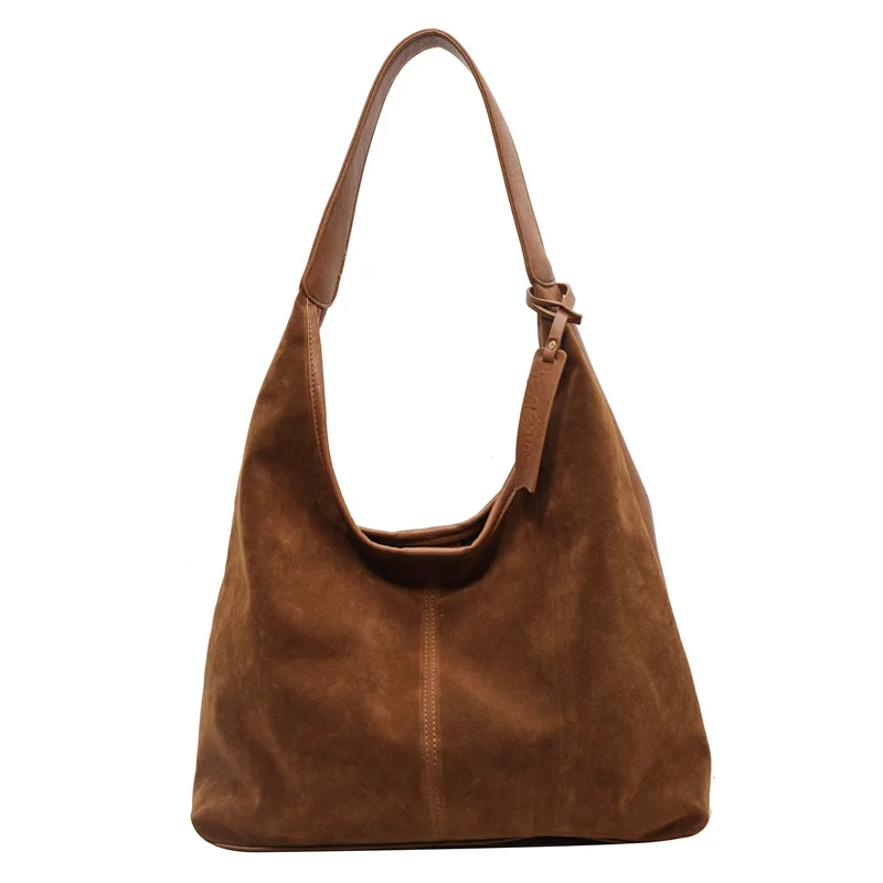 Grand sac à main texturé pour femme, sac à bandoulière décontracté, messager de haute qualité, mode de luxe polyvalente, initié à la capacité, E27