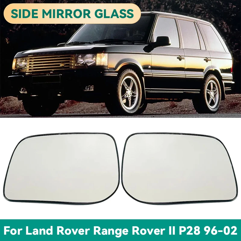 

Glass rear view mirror with heating,left and right rear view mirror for Land Rover Range Rover II P38 1996 1997 1998 1999-2002