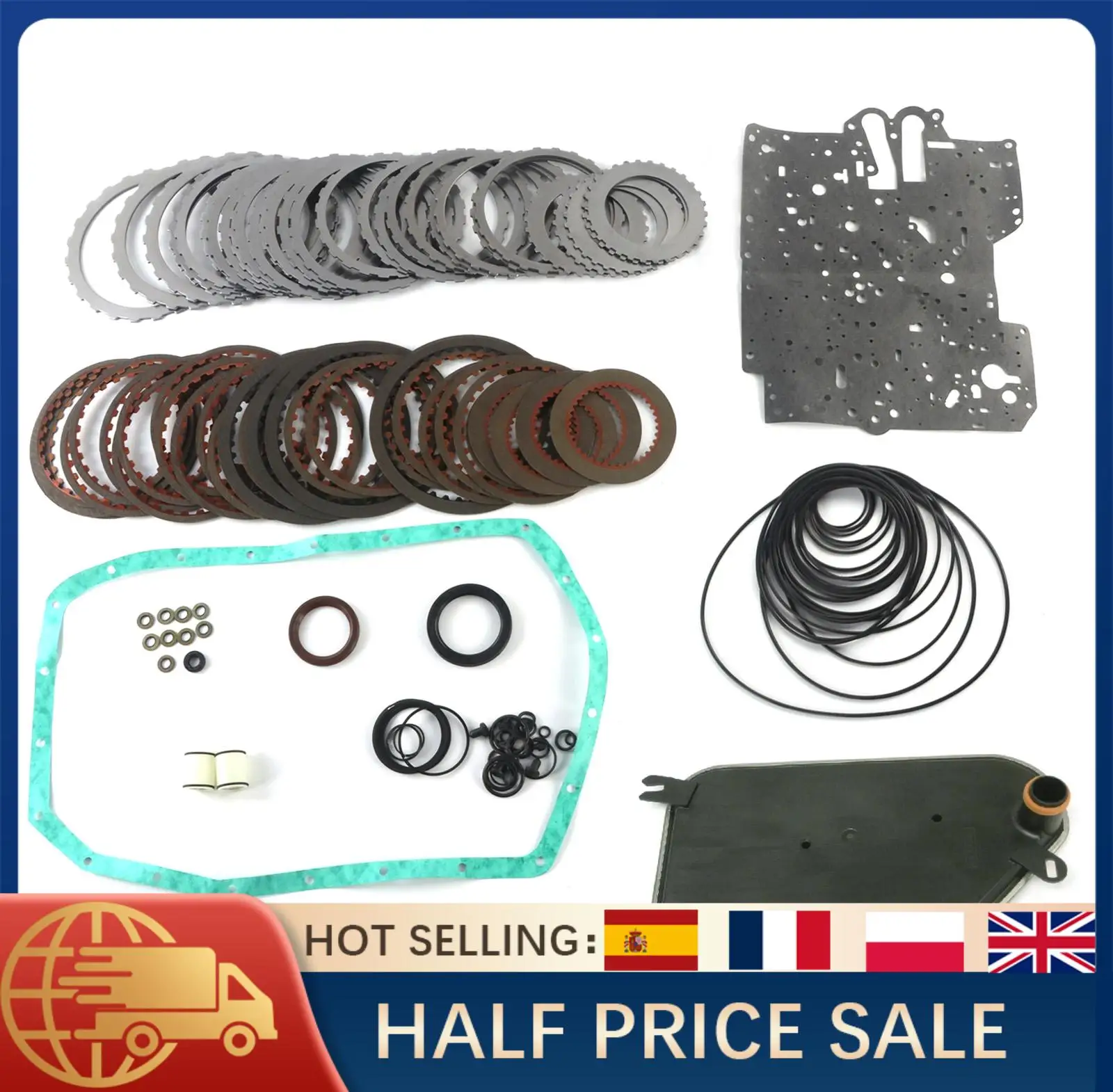 

Для BMW 3 серии 5 серии 01 В 5HP19 комплект для восстановления 5-скоростной коробки передач, ремонтная пластина сцепления и фильтр