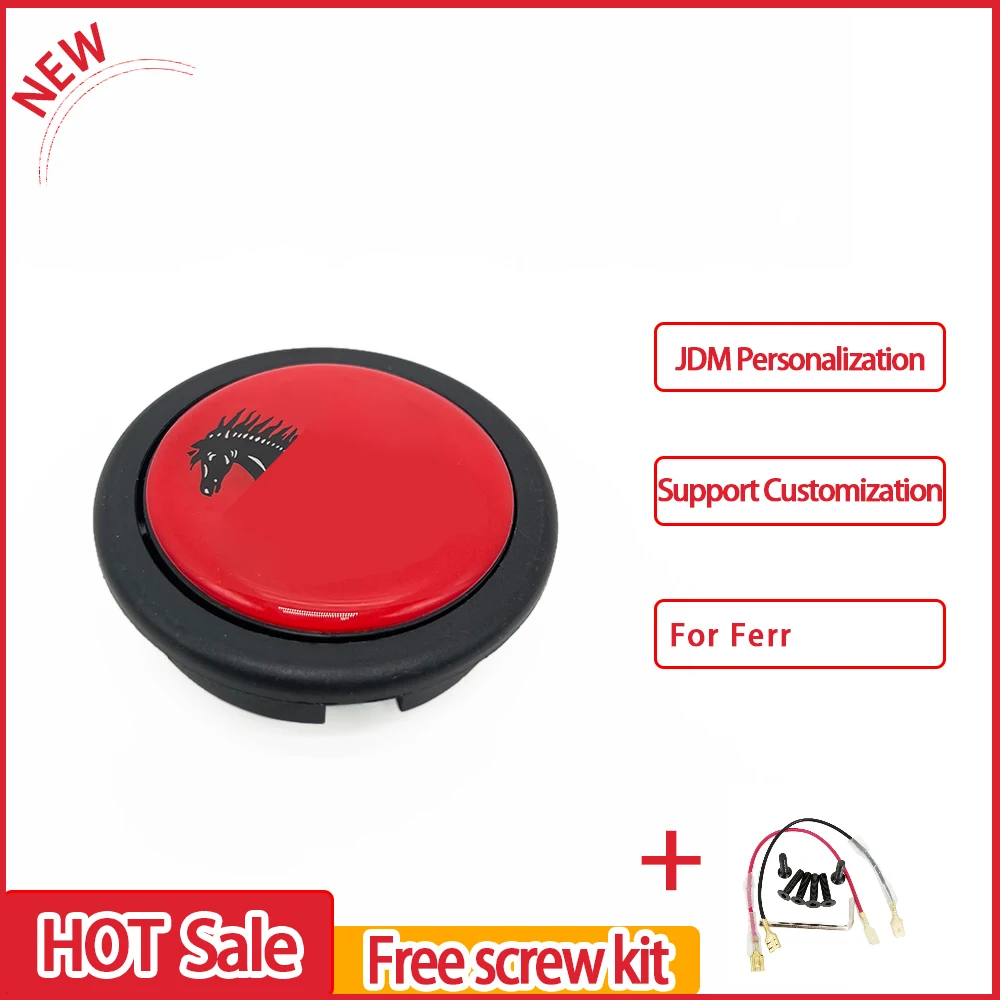 Racing Steering Wheel Center Control Car Sport Characteristics Steering Wheel Horn Button For Ferrari