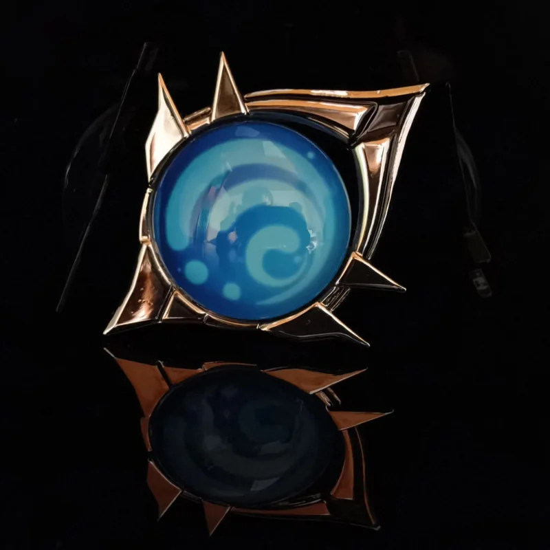 أنيمي تأثير حلية Snezhaya Mondstadt Liyue هاربور الوهم رؤية الله نسخة جديدة المعلقات الدعائم