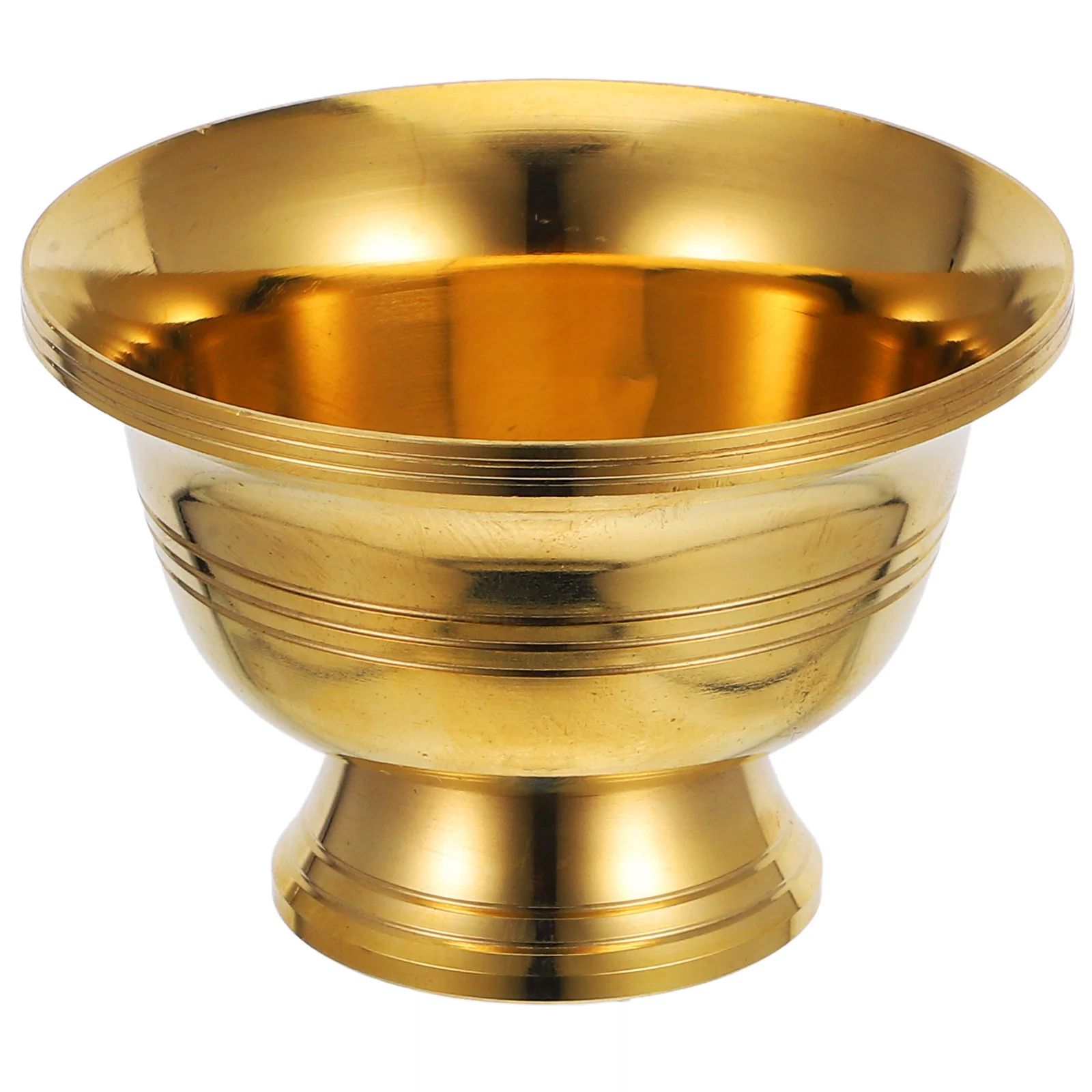 

Copper Alloy Buddhist Water Container Buddhist Water Cup For Temple Home Altar Ritual Bowl Meditation Yoga Decor Supply