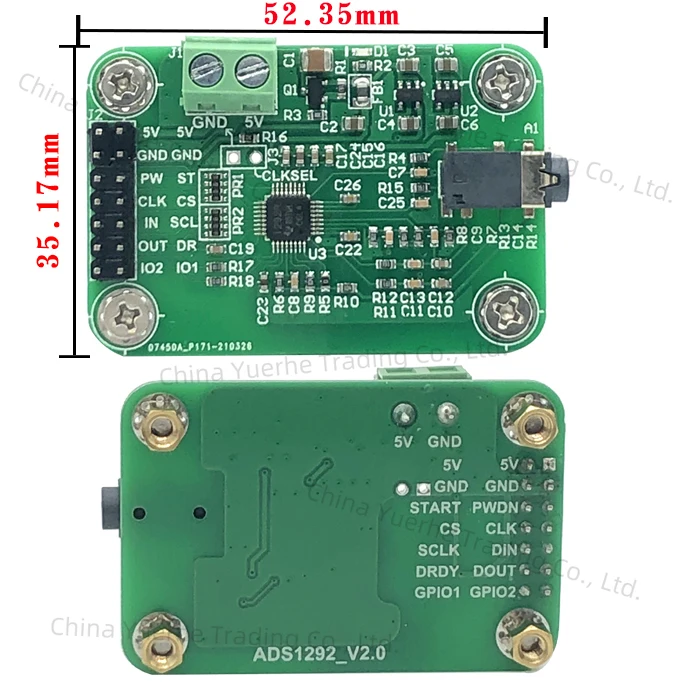 

ADS1292 Module ADS1292R ECG Front-end ECG