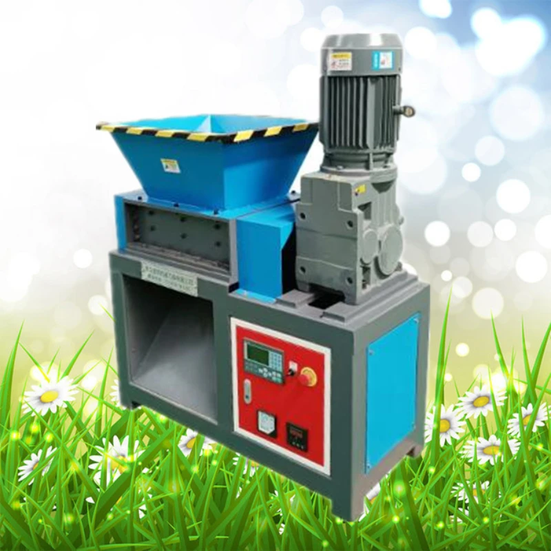 hot sale metal dual shaft shredding machine solid waste 2 shaft shredder