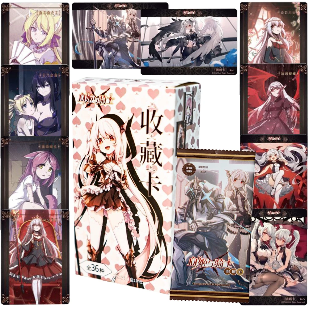 

Кровь Принцесса и Рыцарь Коллекционная карта Горячие способности кровью Комикс Милая и милая девушка Ограниченная карта персонажа Веселые праздничные подарки