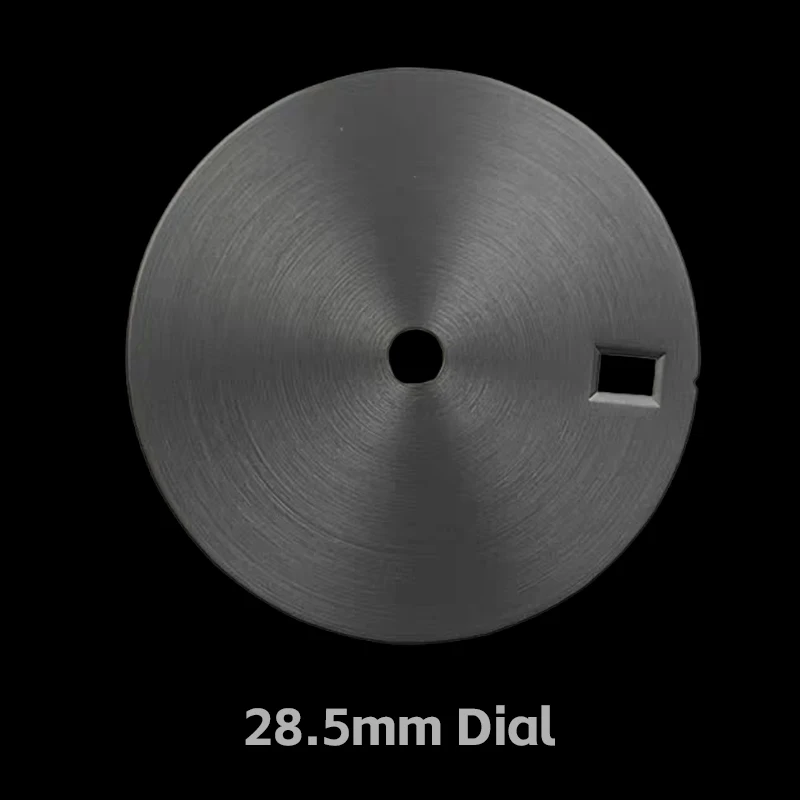 Esfera de 28,5 MM de diámetro, adecuada para montaje NH35/NH36, accesorios de caja de modificación de superficie mecánica DIY.