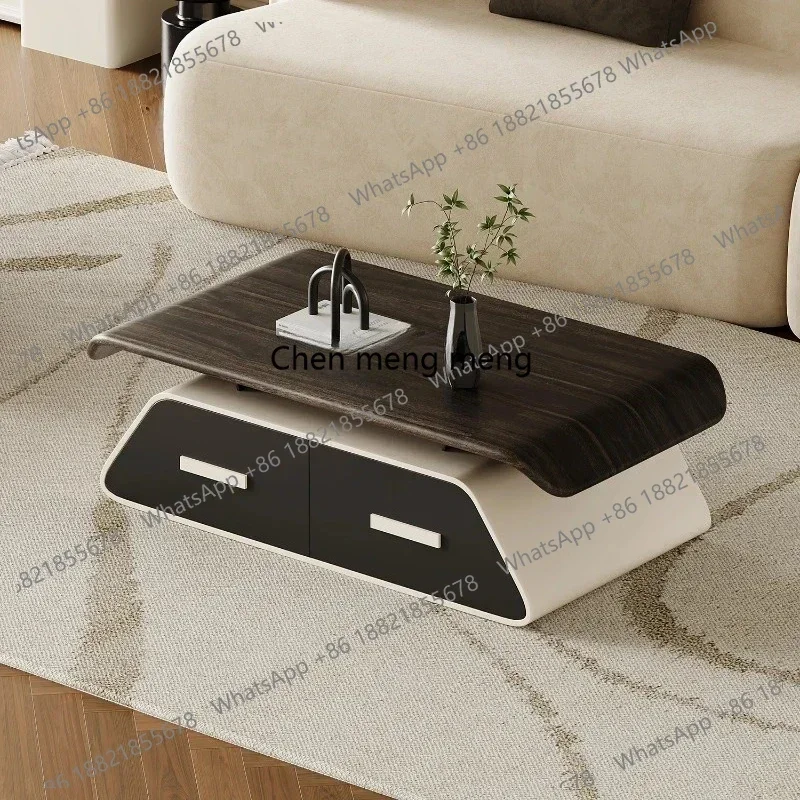 z183 Chinese Ancient Style Living Room Geometric Storage Tea Table High-End Elegant B & B Personality Creative Fashion Tea Table