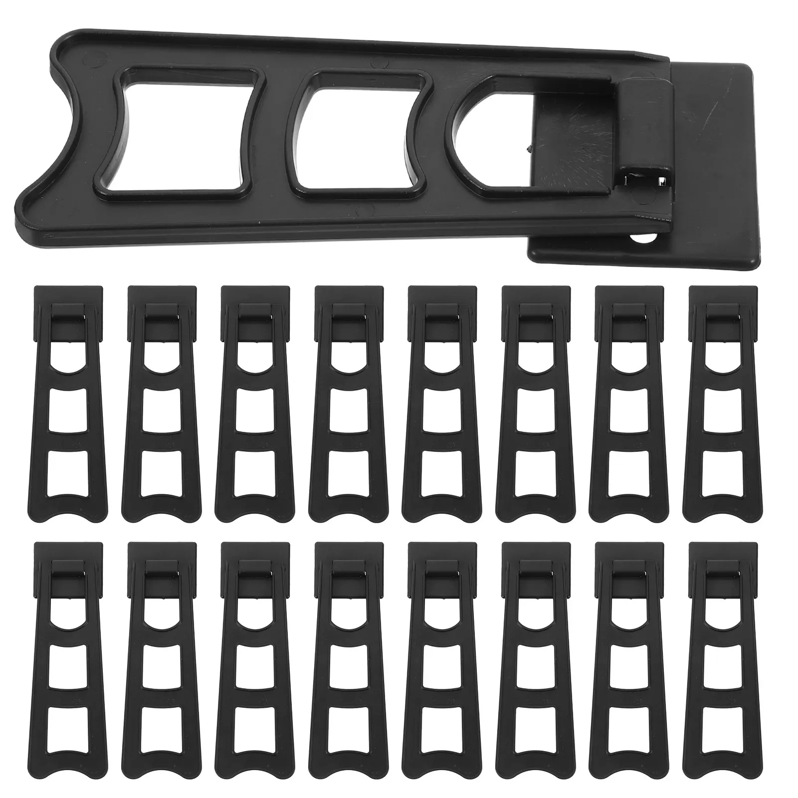 20Pcs Photo Frame Back Supports Plastic Picture Stand Easel Backs Picture Frame Display Brackets Desktop Display Support