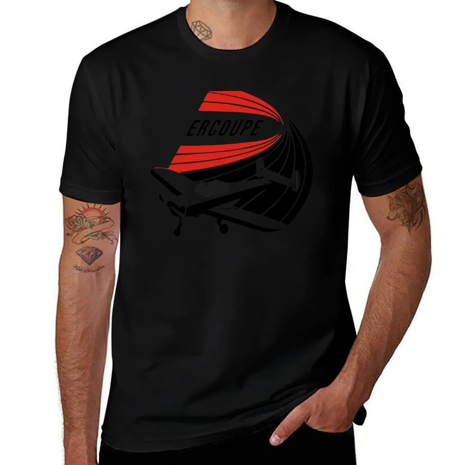 

Ercoupe T-Shirt man t shirts high quality luxury brand man t shirt cotton high quality T-Shirt