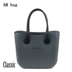 AMbag Obag O bag Style impermeabile classico Ambag borsa da donna EVA fai-da-te con inserto interno manici in pelle colorata