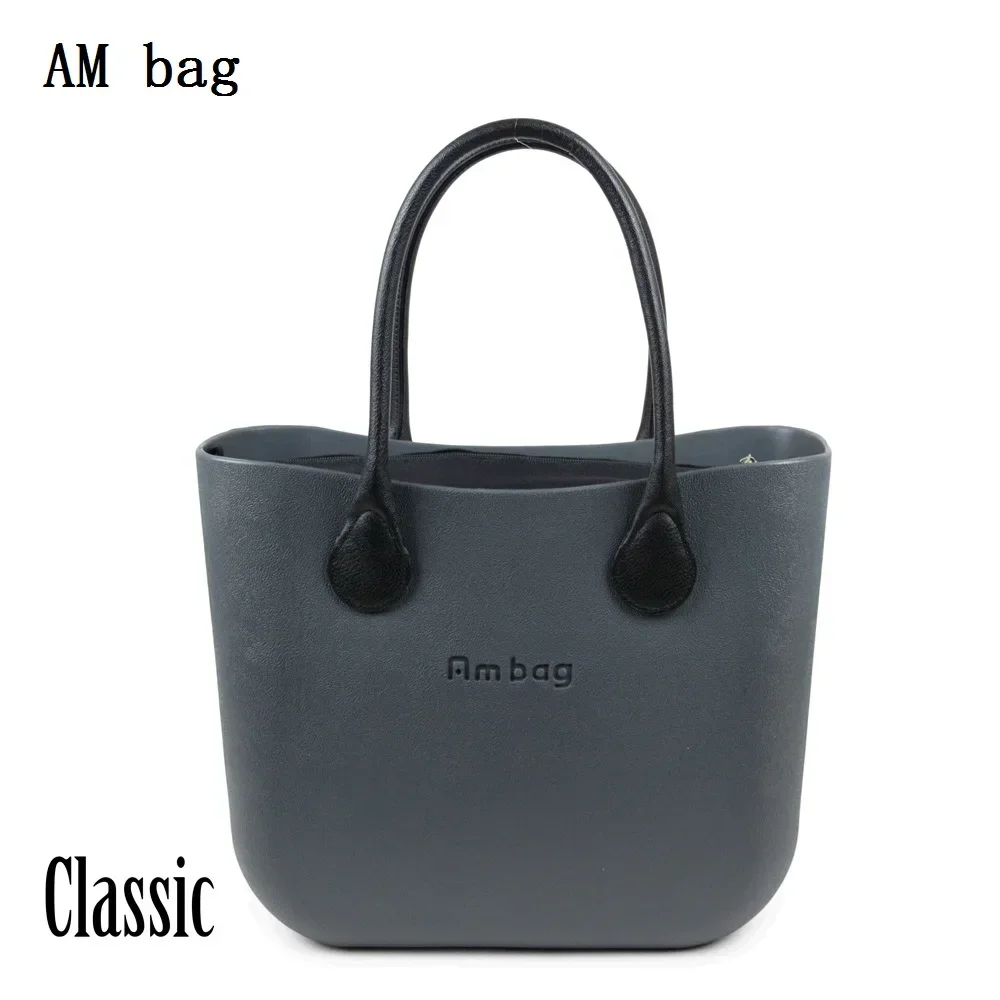 AMbag Obag O bag Style Waterproof  Classic Ambag Women's DIY EVA Handbag with Lining Insert Colorful Leather PU Handles