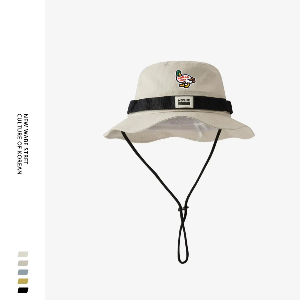 2025 الصيف الإنسان صنع WEEH اليابانية للجنسين الأشعة فوق البنفسجية حماية خفيفة الوزن في الهواء الطلق السفر واقية من الشمس صياد قبعة #1