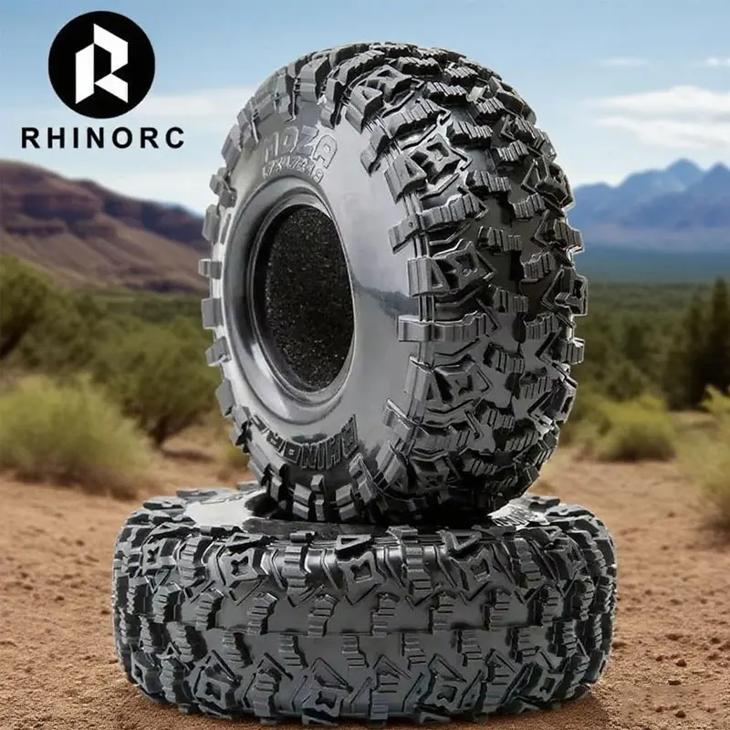 RHINORC MOZA 1.9 Inch Super Sticky Competition Tires for pro And Sporty Class RC Car Parts Set of 2