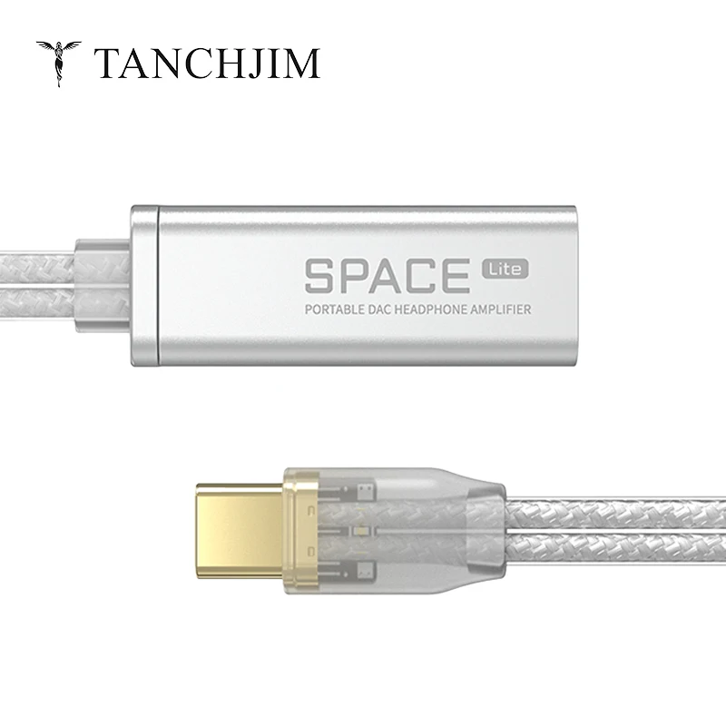 

TANCHJIM Space Lite Portable Hifi USB DAC AMP Audio Dongle CS43131 Type-C To 3.5mm Plug Earphones Headphones Amplifier DSD 256