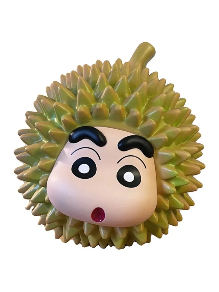 9cm Crayon shin-chan Kawaii Anime Durian Nohara Shinnosuke série de fruits figurines d'action poupée modèle jouets Collection cadeau