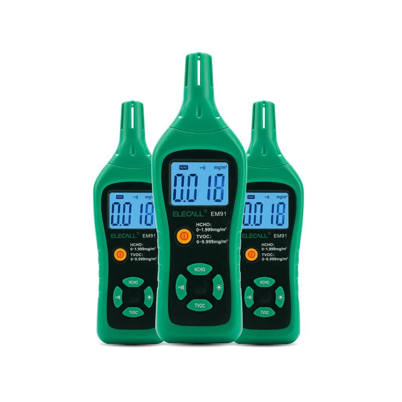 

Digital Smart Formaldehyde Gas Detector Gas Meter Formaldehyde Tester Sensor HCHO TVOC Meter Air Analyzers Unit