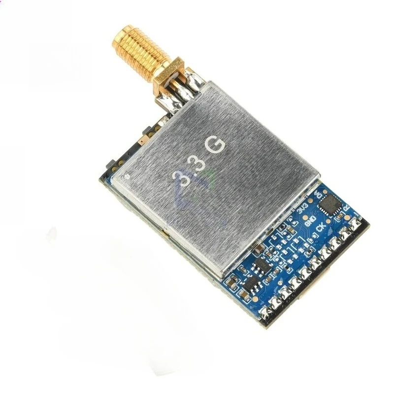 RX3364 3.3G Wireless FPV Image Transmission Module, Analog Wireless Audio and Video Transmission Receiver