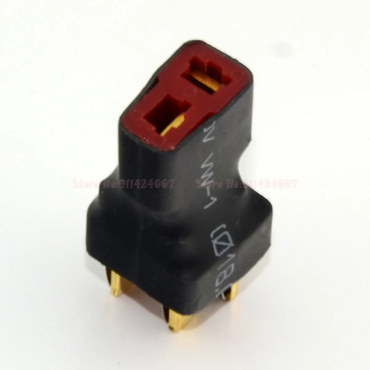 Wireless Deans Style Parallel Battery Connector 2 Ultra T-Plug Male to 1 Female