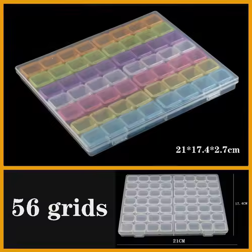 Transparent Plastic box Screw Compartment Box Jewelry Earring Display Case Container Clear Terminal Organizer Tool Storage boxes - Image 30