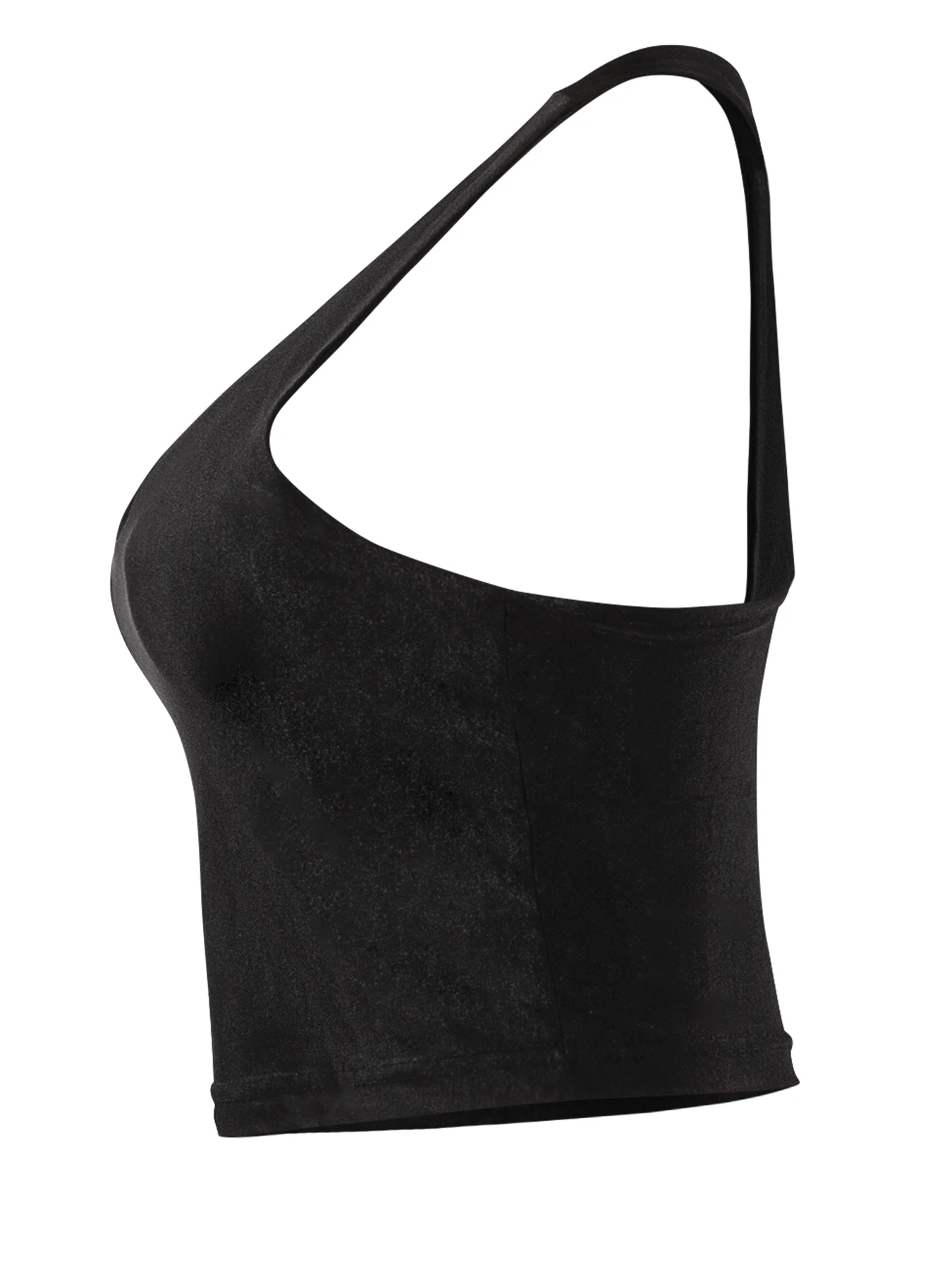 Damen Einfarbiges U-Ausschnitt Ärmelloses Slim-Fit-Top, Lässige Sommermode, Vielseitiges Gestricktes Tanktop für den Alltag – Detail 16