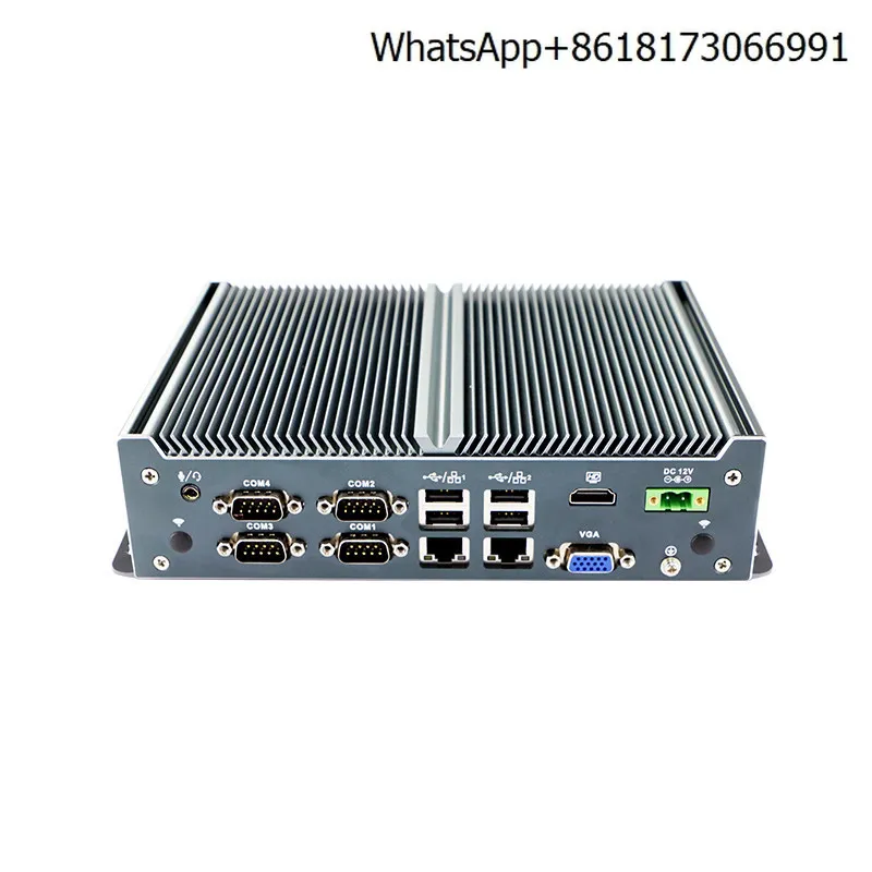 1126 Mini PC Host Embedded Low Power 8USB 6COM Optional 8 GPIO Fanless Industrial Computer