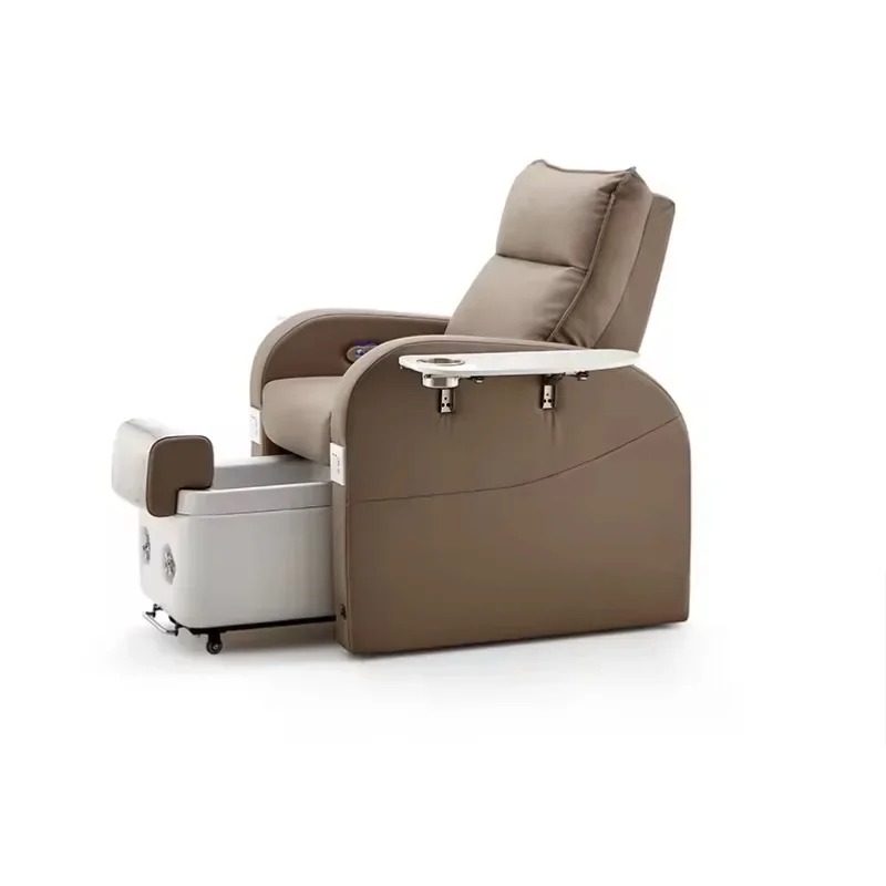 

High profession lay down nail spa equipments foot chairs and basin pedicure spa barber chair