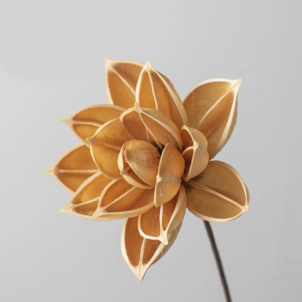 

Fake Plant Simulated Lotus Bouquet Decoration Artificial Water Lily Dried Flowers Simulation