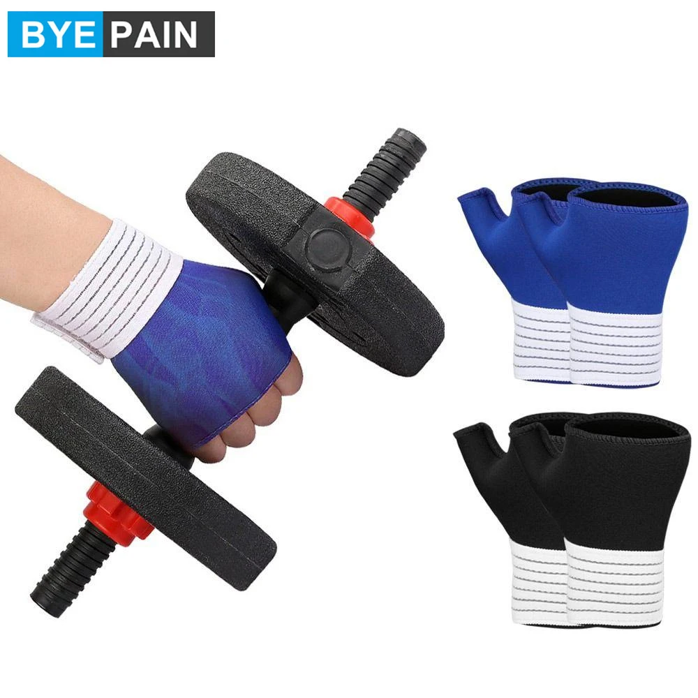 1Pair Wrist Brace, Elastic Wrist Support with Strap,Wrist Compression Wrap Adjustable WristStrap Relieves Wrist Pain, Tendonitis