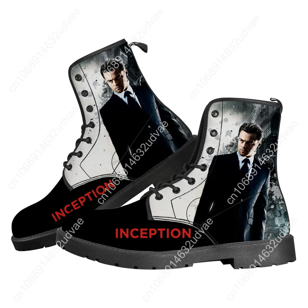 

Inception Boots Mens Womens Teenager Shoes Casual Boot Hot Movie Outdoor Light High Quality Print On Demand Customize Shoes