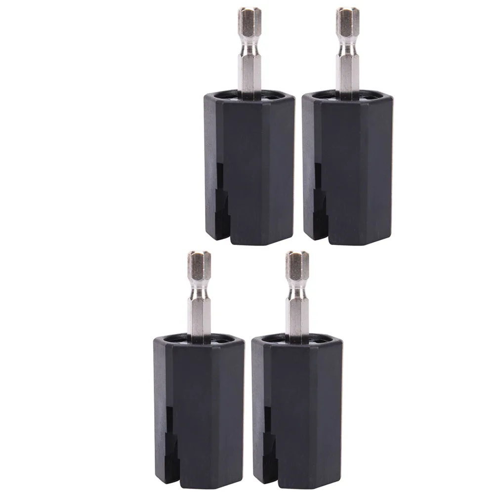 

4pcs Electric Guitar String Winder Plug Drill Tool Replacement Part Metal String Spreader for Guitar Ukulele