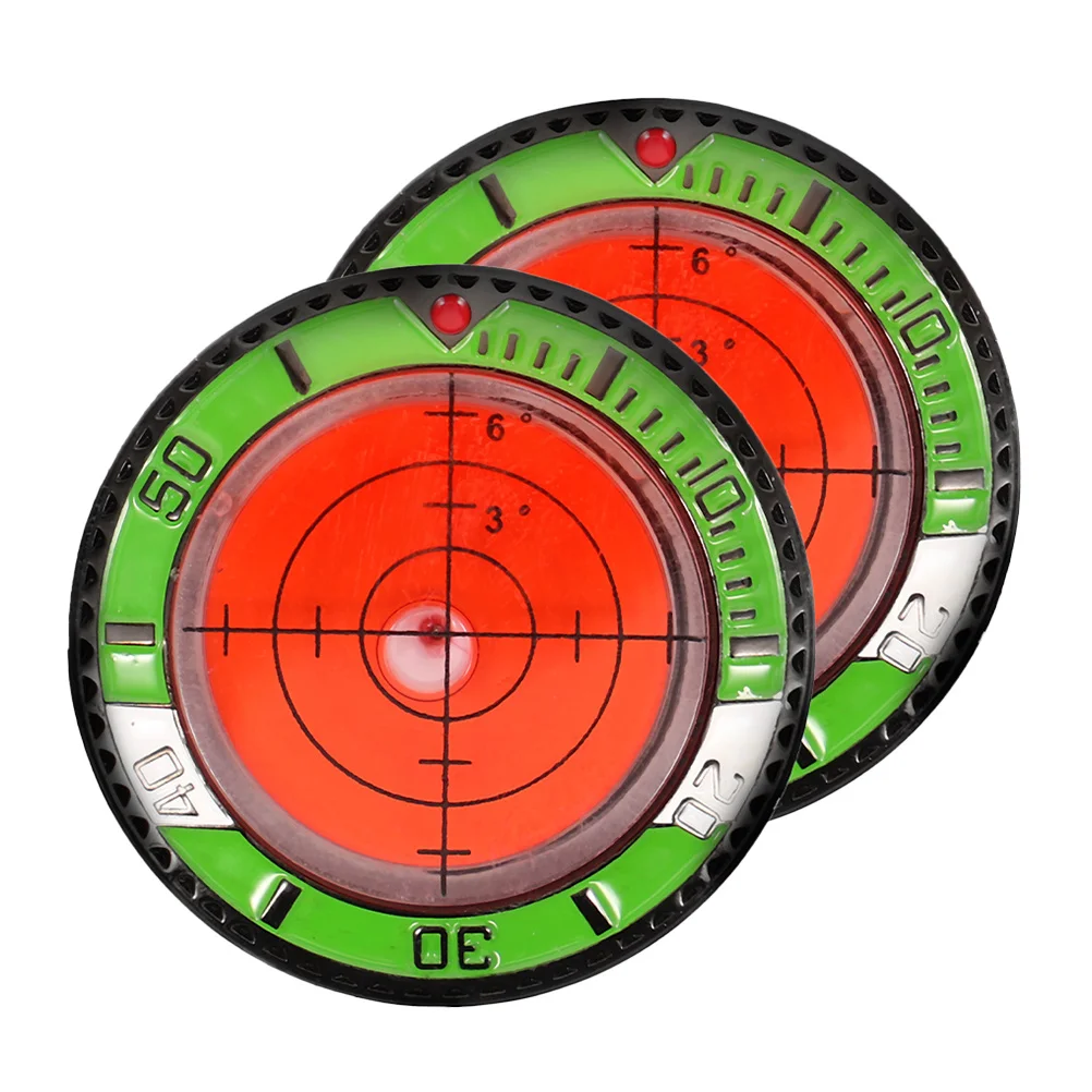 2 قطعة علامات كرة جولف صديقة للبيئة سهلة الاستخدام وقابلة للاستبدال لوازم خارجية كرات جولف علامة علامات الموضع