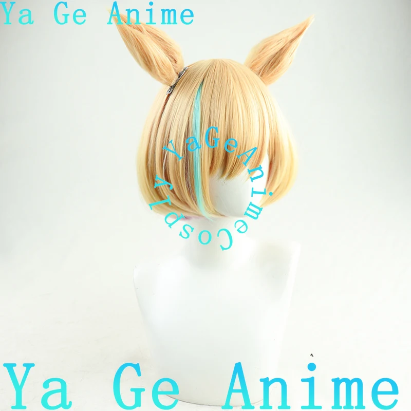 تأثيري أوما موسومي جميلة ديربي ليتل كوكون شعر مستعار تأثيري مع الذيل والأذنين سباق الخيل فتاة لعبة عرض الواقع شعر مستعار شخصية #3