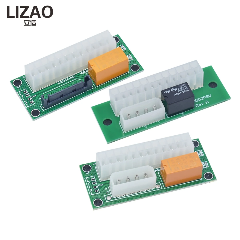 VER004 ATX 24Pin Dual PSU Synchronous Starter, Power Supply Sync Controller for BTC Mining & Multi-PSU Systems
