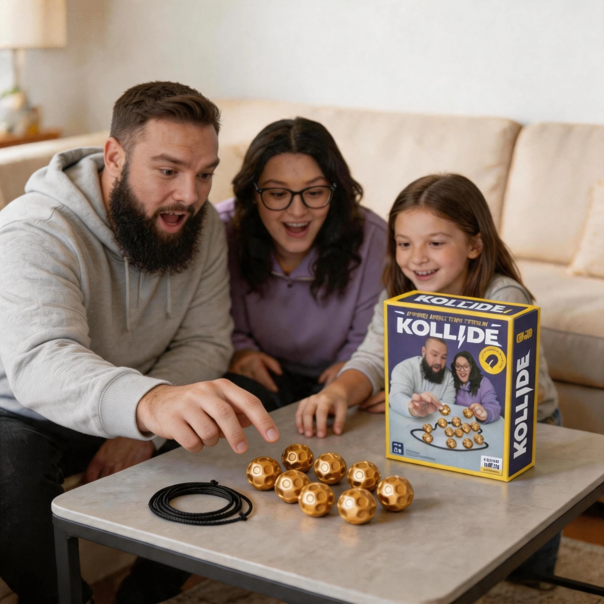 Golden Spherical Magnetic Effe - Board Game Multiplayer review and price