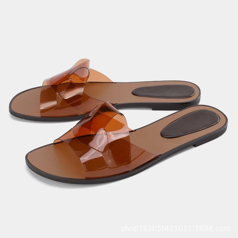 

Fashion Flat-bottomed Cool Slippers for Women Comfortable Breathable Women's Sandals Light Beach Womens Shoes Sandalias De Mujer